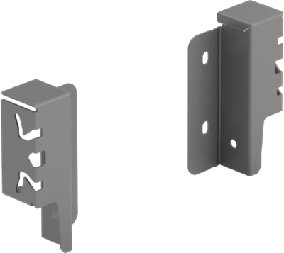 HETTICH Rückwandverbinder ArciTech 94 mm, anthrazit, rechts, 9121832