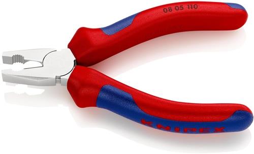 KNIPEX Minikombizange L.110mm verchr.Mehrkomp.-Hülle KNIPEX