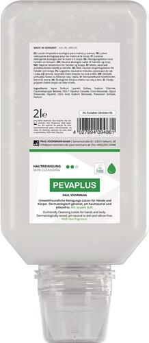 PEVAPLUS Handreinigung PEVAPLUS 2l silikonfrei,pH-neutral Softflasche PAUL VOORMANN