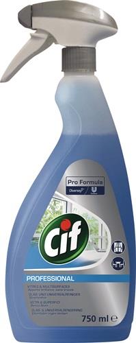 CIF Fenster-/Oberflächenreiniger Professional 750 ml Sprühflasche CIF