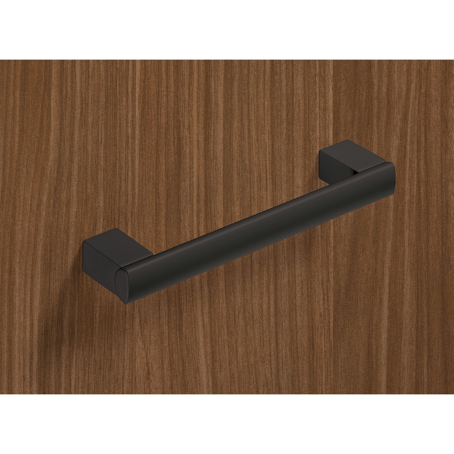HETTICH Stangengriff Clivia, •–• 128, L 140 mm, B 16 mm, H 36 mm, Schwarz matt, 9265879 HETTICH Stangengriff Clivia, •–• 128, L 140 mm, B 16 mm, H 36 mm, Schwarz matt, 9265879