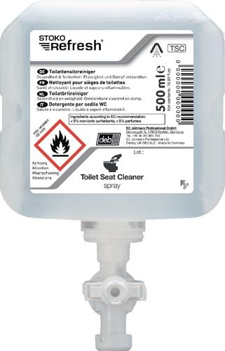 STOKO Toilettensitzreiniger Refresh® Toilet Seat Cleaner Spray (TSC) 0,5l Kartusche