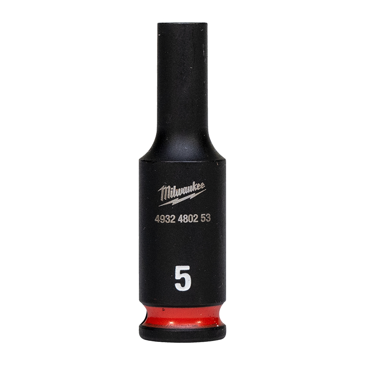 MILWAUKEE 5 x 50 mm SHOCKWAVE Schlagnuss 1/4" lang