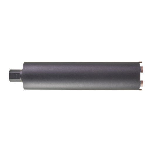 MILWAUKEE DCHXL 107 x 490 mm / 1 1/4" UNC Diamant-Trockenbohrkrone für Staubabsaugung