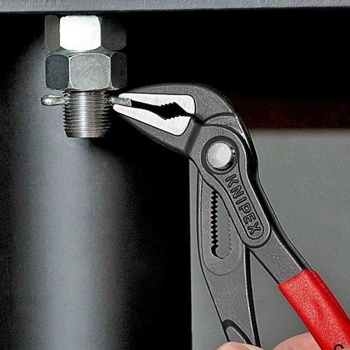KNIPEX Wasserpumpenzange Cobra® ES L.250mm Spann-W.42mm pol.Ku.-Überzug KNIPEX KNIPEX Wasserpumpenzange Cobra® ES L.250mm Spann-W.42mm pol.Ku.-Überzug KNIPEX