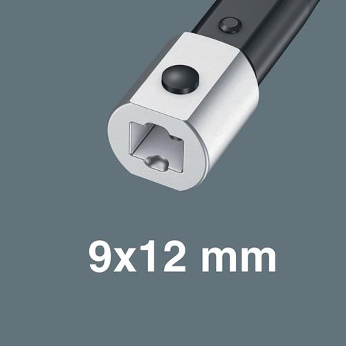 WERA Drehmomentschlüssel Click-Torque XP 3 4-KT.9x12mm Drehmom.15-100Nm Voreinst.15Nm
