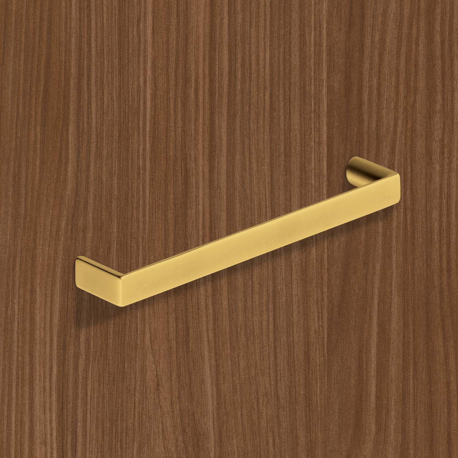 HETTICH Griff Baldone, Bohrabstand 160 mm, L 168 mm, B 11 mm, H 26 mm, Gold Optik matt gebürstet, 9347587