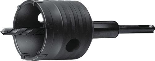 TECWERK Schlagbohrkrone D.80mm Gesamt-L.180mm f.Verteilerdosen SDS-plus TECWERK