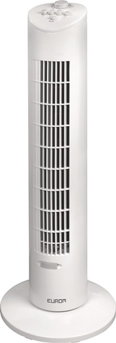 EUROM Turmventilator VTW31 H.81cm 220-240V 50 Hz weiß EUROM