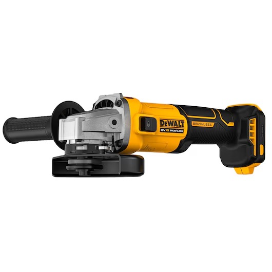 DEWALT 18 Volt Akku-Winkelschleifer 125 mm, Schiebeschalter im Karton