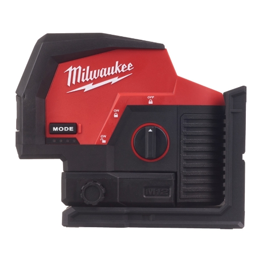MILWAUKEE M12™ Kreuzlinienlaser mit Lotfunktion M12CLLP-0C