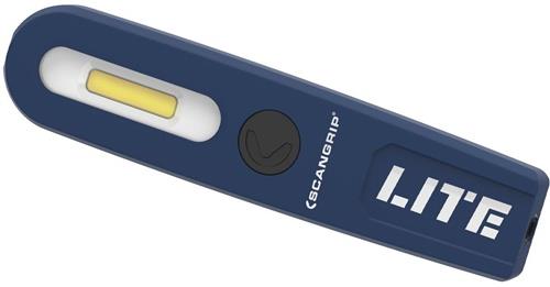 SCANGRIP LITE LED-Akkuhandleuchte STICK LITE S 3,7 V 1200 mAh Li-Ion 50-150 lm