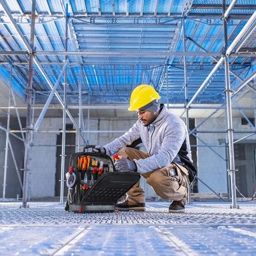 KNIPEX Werkzeugsortiment Modular X18 Elektro 23-tlg.Rucksack KNIPEX