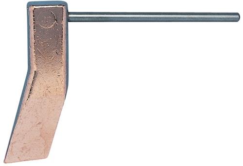 KAYSER Kupferstück Hammerform,gekr.350g KAYSER