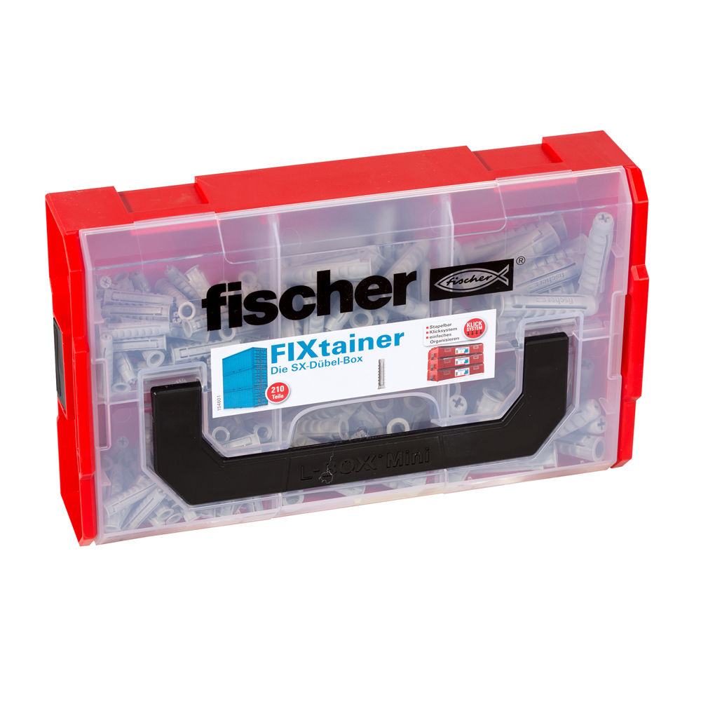FISCHER FIXtainer - SX Plus-Dübel-Box (210)