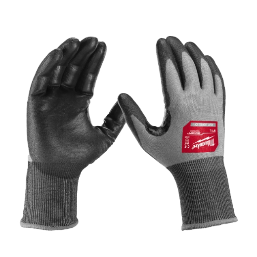 MILWAUKEE Größe 8 (M) 12er Pack HI-DEX Schnittschutzhandschuhe Klasse D