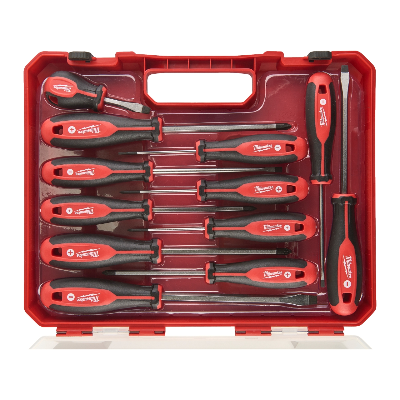 MILWAUKEE 12-teiliges Set PH/PZ/SL Schraubendreher Tri-Lobe