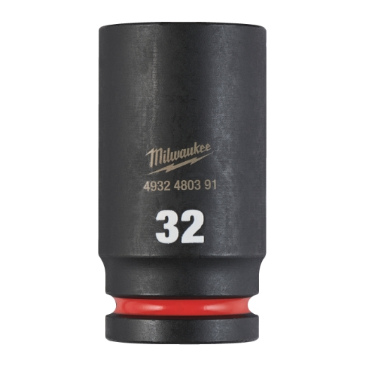 MILWAUKEE 32 x 90 mm SHOCKWAVE Schlagnuss 3/4" lang