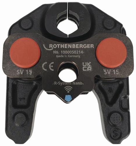ROTHENBERGER Pressbacke ROMAX NANO iJAW 32 kN NW 15mm Typ SV Spezialstahl