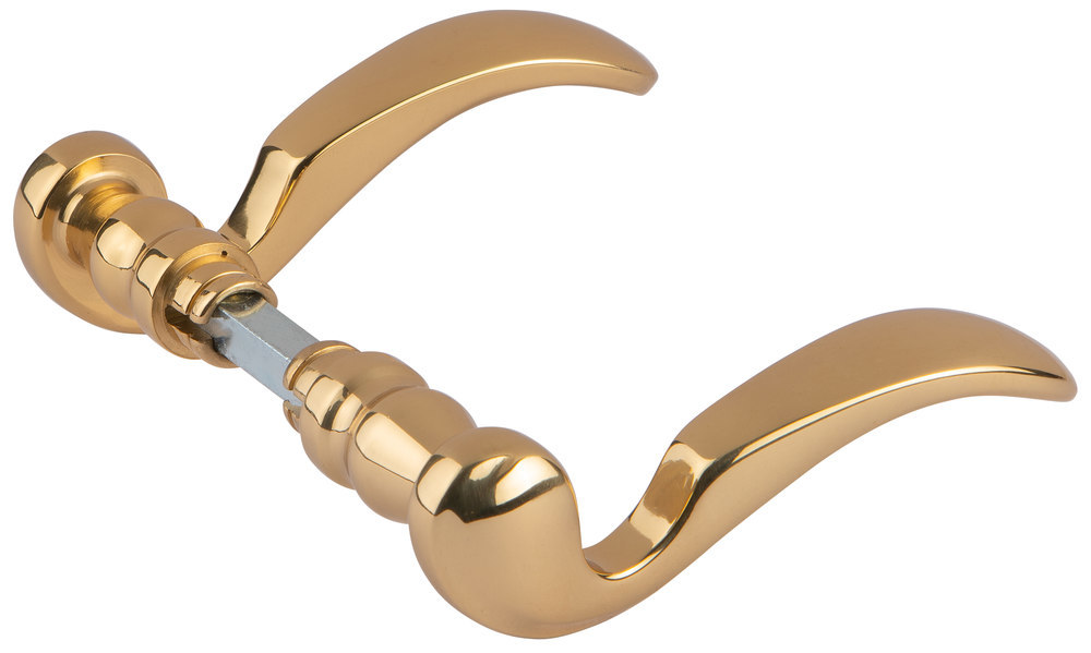 HERMAT Türdrückerpaar SIENA 1054, Messing