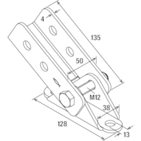 FISCHER Variabler Schienenfuß VB gvz FISCHER Variabler Schienenfuß VB gvz