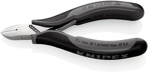 KNIPEX Elektronikseitenschneider L.115mm Form 0 Facette ja,kl.spiegelpol.KNIPEX