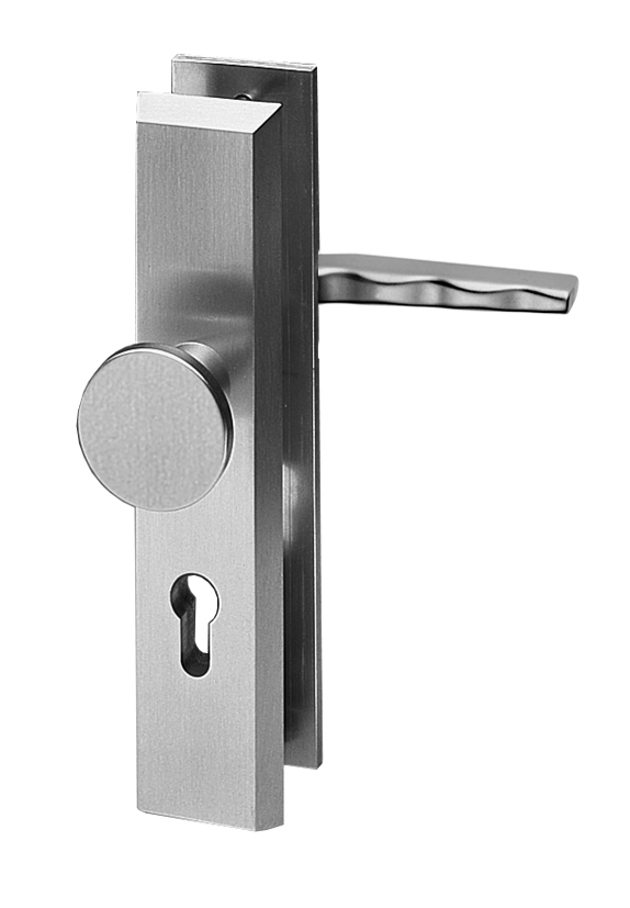 EDI Schutz-Wechselgarnitur mit Langschild Rondo 8623, Aluminium