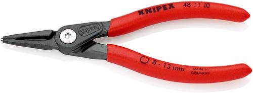KNIPEX Präzisionssicherungsringzange J 0 f.Bohrungen D.8-13mm L.140mm KNIPEX