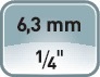 EXACT Gewindebohrerbitsatz DIN 3126 M3-M10 7-tlg.HSSG Ku.-Box EXACT