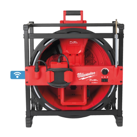 MILWAUKEE M18™ Hochgeschwindigkeits-Rohrreiniger mit flexibler Welle M18HSFSM-0
