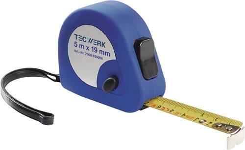 Taschenrollbandmaß EG II Kunststoff Automatic TECWERK