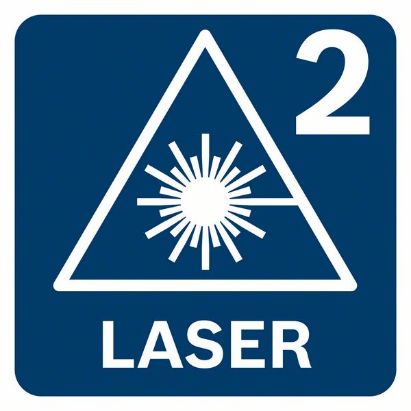BOSCH Linienlaser GLL 3-80 C, mit 1 x 2.0 Ah Li-Ion Akku, Laser-Empfänger LR 7, L-BOXX