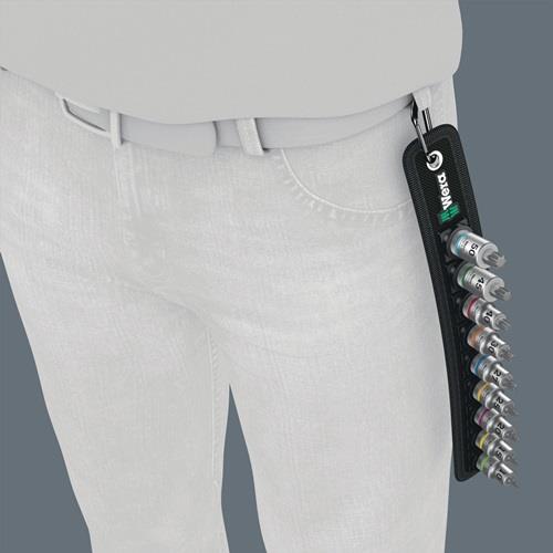 WERA Schraubendrehereinsatzset Belt B 3 Torx 9-tlg.Antr.10mm (3/8) Zoll WERA WERA Schraubendrehereinsatzset Belt B 3 Torx 9-tlg.Antr.10mm (3/8) Zoll WERA