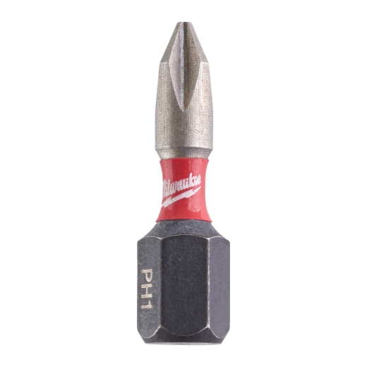 MILWAUKEE PH1 / 25 mm Schrauberbit SHOCKWAVE