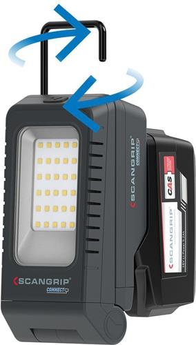 SCANGRIP LED-Strahler BASIC CONNECT 97 W 1000 lm 5,2 Ah 18 V IP30 SCANGRIP SCANGRIP LED-Strahler BASIC CONNECT 97 W 1000 lm 5,2 Ah 18 V IP30 SCANGRIP
