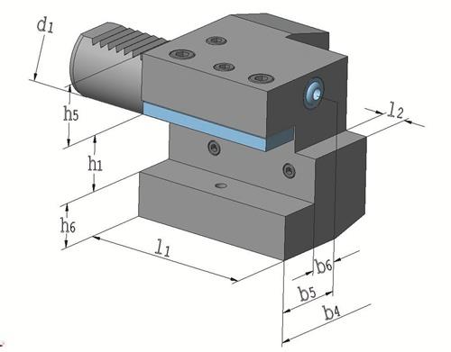 Axialwerkzeughalter C2 DIN 69880 links TECWERK