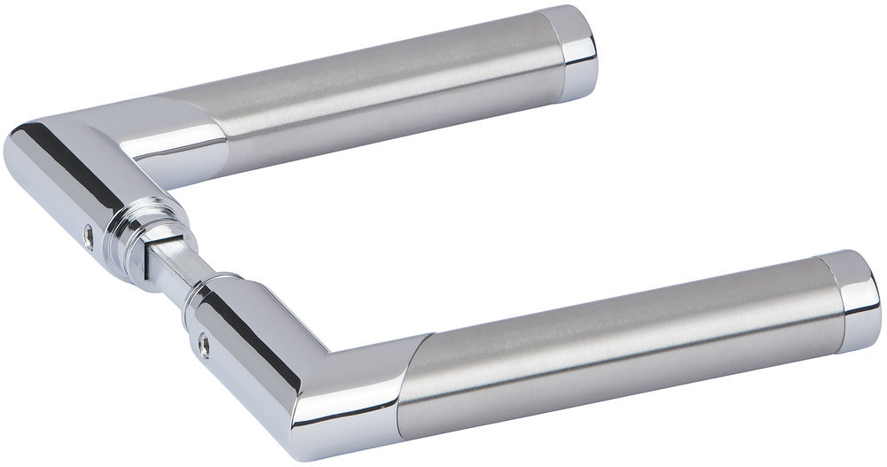 HERMAT Türdrückerpaar SPACE-S 1114.S, Materialkombination