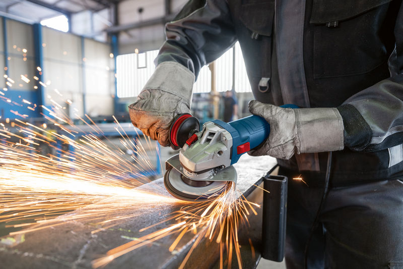 BOSCH Winkelschleifer GWS 12-125, Zusatzhandgriff Vibration Control