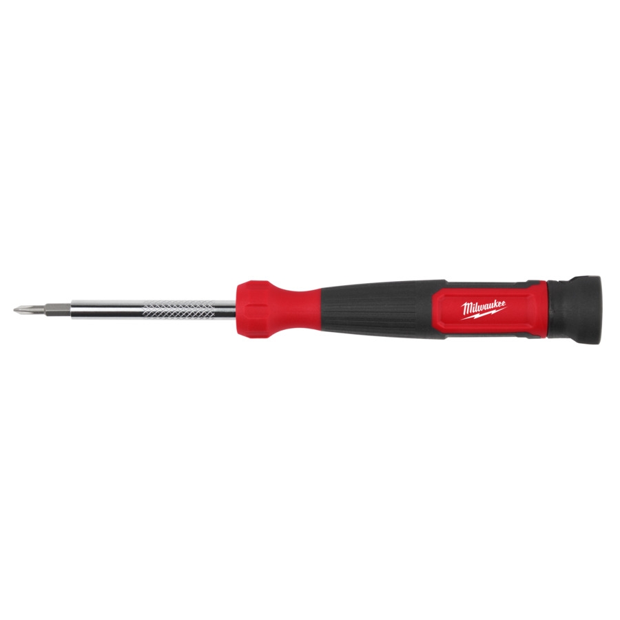 MILWAUKEE inkl. 2 Wende-Bits PH/SL Feinschraubendreher 4 in 1
