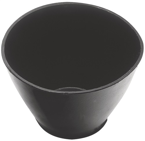 Nordwest Gipsbecher H.130mm D.oben:125/unten:90mm kon.f.Nitrolacke geeignet TPE schwarz